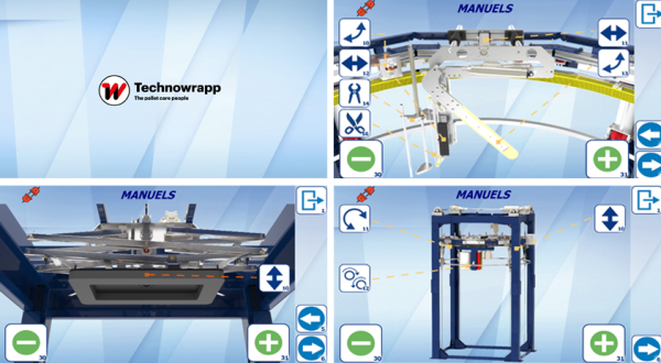 Panneau de commande TWIN RINGS interface GUI conviviale